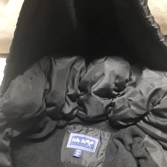 COPY - Kelly”s &Kids Black jacket for girl Size 10/12 Used goodcondition Clean - Picture 9 of 12
